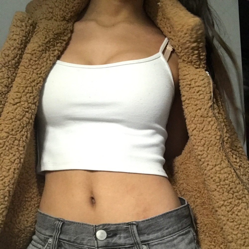 Fuzzy Oversized Brown/Tan Jacket